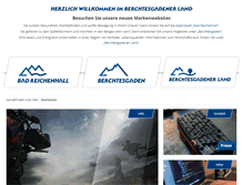 Tablet Screenshot of berchtesgadener-land.com